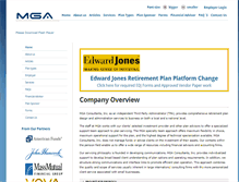 Tablet Screenshot of mgaconsultants.net